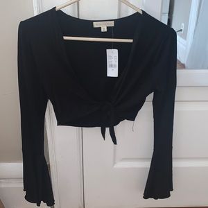 Pacsun tie front top NWT
